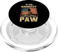 In My Darkest Hour When I Needed A Hand I Found A Paw PopSockets PopGrip for MagSafe