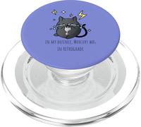 In My Defence Mercury Was in Retrograde PopSockets PopGrip for MagSafe