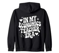 In My Economics Teacher Era, Funny Finance Ecom Educator Zip Hoodie