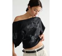 In My Element Graphic Tee at Free People in Black Combo, Size: Small - female