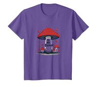 in My Element: Whimsical Mushroom Forest Adventure T-Shirt, Youth, Purple Heather, 4T