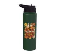 in My Empty Nest Era Retro Floral Graphic Stainless Steel Insulated Water Bottle