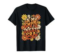 in My Empty Nest Era Retro Floral Graphic Value Graphic T-Shirt
