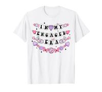 In My Engaged Era Disco Friendship Bracelet Mrs Fiance Bride T-Shirt