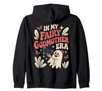 In My Fairy Godmother Era Cute Butterfly Godmom Mother's Day Zip Hoodie