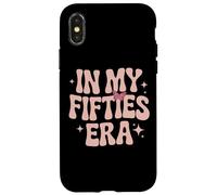 In My Fifties Era Milestone Birthday Fifty Case for iPhone X/XS