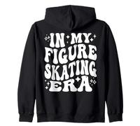 In My Figure Skating Era Ice Rink Figure Skater Pride Zip Hoodie