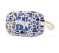 in My Finer Era Clear Makeup Bag Sorority Gift Royal Blue & White Finer Sisterhood Sorority Life Gift (Finer Era Cbag EU)