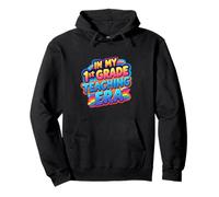 In my first 1st grade teaching era reading math fun teacher Pullover Hoodie