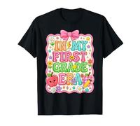 in My First Grade Era Back to School Student Apple Pencil T-Shirt