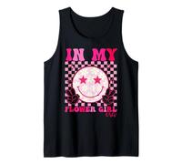 in My Flower Girl Era Funny Cute Flower Girl Retro Groovy Tank Top