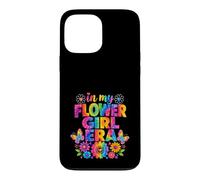 In My Flower Girl Era Wedding Groovy Case for iPhone 13 Pro Max