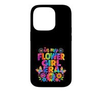 In My Flower Girl Era Wedding Groovy Case for iPhone 14 Pro