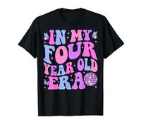 In My Four Year Old Era Girl Boy 4th Birthday 4 Year Old T-Shirt