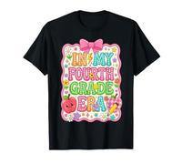in My Fourth Grade Era Back to School Student Apple Pencil T-Shirt