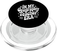 In My Geography Teacher Era, Funny Social Studies Instructor PopSockets PopGrip for MagSafe