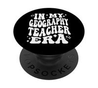 In My Geography Teacher Era Social Studies Educator PopSockets Adhesive PopGrip