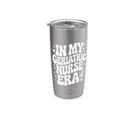 in My Geriatric Nurse Era, Funny Elderly Care, SNF Nursing Stainless Steel Insulated Tumbler