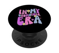 In My Godmother Era Funny Motherhood Proud Mama Mother's Day PopSockets Adhesive PopGrip