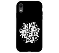 In My Government Teacher Era, Funny Social Studies Educator Case for iPhone XR