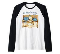 in My Granny Era Cozy Kitchen Shelf Art Raglan Baseball Tee