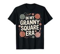 in My Granny Square Era Crochet Yarn Skein Graphic T-Shirt