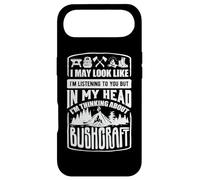 In My Head Im Thinking About Bushcraft Camping Case for iPhone Air