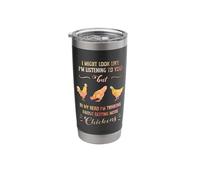 in My Head I'm Thinking About Getting More Chickens Lover Stainless Steel Insulated Tumbler