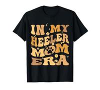 in My Heeler Mom Era Groovy Australian Cattle Dog Owner T-Shirt