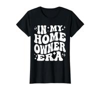 in My Home Owner Era, Funny New Homeowner First Home Value Graphic T-Shirt, Women, Black, XL