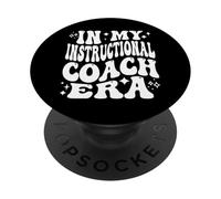 In My Instructional Coach Era, Funny Academic Coaching PopSockets Adhesive PopGrip