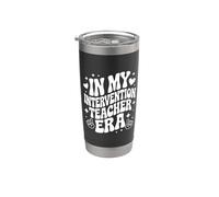 in My Intervention Teacher Era, Funny Academic Support Stainless Steel Insulated Tumbler