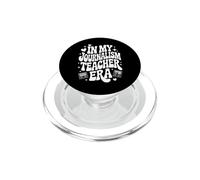 In My Journalism Teacher Era, Funny Newspaper Yearbook PopSockets PopGrip for MagSafe