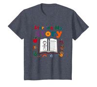 in My Kindergarten Era: Starting My Story T-Shirt, Kids, Heather Blue, 2 Years