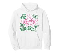 In My Lucky Girl Era St. Patrick's Day Charm Pullover Hoodie