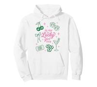 In My Lucky Girl Era St. Patrick's Day Charm Pullover Hoodie
