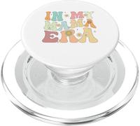In My Mama Era Groovy Retro Mom Mother's Day PopSockets PopGrip for MagSafe