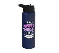 in My Masters Degree Era Stainless Steel Insulated Water Bottle