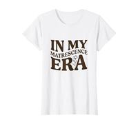in My Matrescence Era Mindful New Mom Postpartum Journey T-Shirt