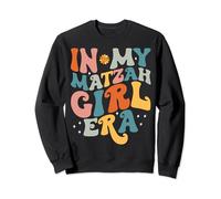 In My Matzah Girl Era Groovy Retro Jewish Pesach Passover Sweatshirt