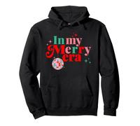 In My Merry Era Christmas, Disco Ball Era Christmas Pullover Hoodie