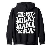 In My Milky Mama Era, Breastfeeding, New Mother Zip Hoodie