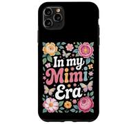 In My Mimi Era Retro Flowers Butterflies Groovy Grandma Case for iPhone 11 Pro Max