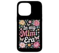 In My Mimi Era Retro Flowers Butterflies Groovy Grandma Case for iPhone 14 Pro Max
