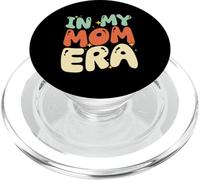 In My Mom Era Mother Mama Mommy Motherhood Groovy PopSockets PopGrip for MagSafe