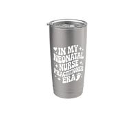 in My Neonatal Nurse Practitioner Era, Cute NNP NICU Nursing Stainless Steel Insulated Tumbler