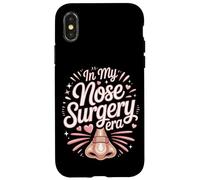 In My Nose Surgery Era Funny Rhinoplasty Recovery Case for iPhone X/XS