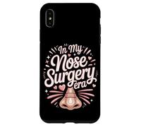 In My Nose Surgery Era Funny Rhinoplasty Recovery Case for iPhone XS Max