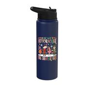in My Nutcracker Big Sister Era Ballet Nutcracker Christmas Stainless Steel Insulated Water Bottle