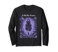in My Own Ecosystem Mushroom Girl Nature Ethereal Graphic Long Sleeve T-Shirt